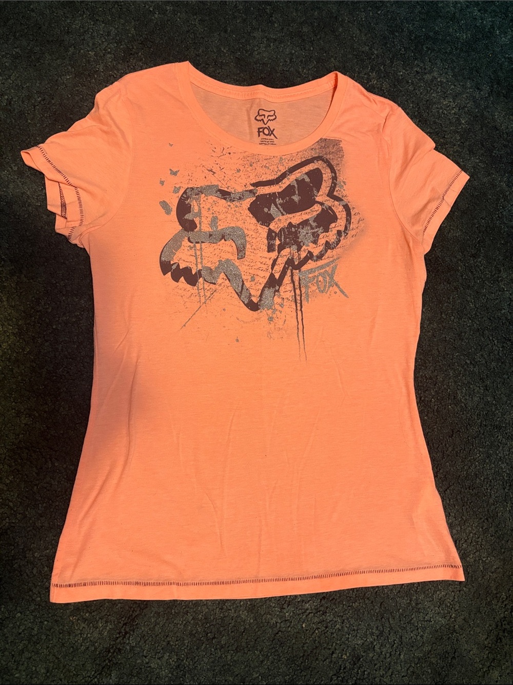 Fox Coral Logo Graphic T-Shirt